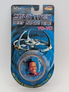 Star Trek DEEP SPACE NINE Yo-Yo CAPTAIN BENJAMIN SISKO #1586 Deep Nine 1993 -New